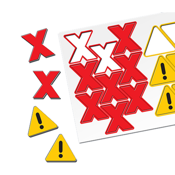 Magnetic Crosses & Warning Triangles