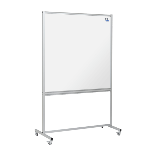 Magnetic Whiteboard on Heavy Duty Stand