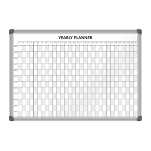 Yearly Planner Printed Whiteboards