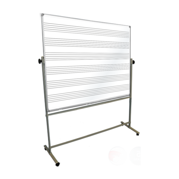 Mobile Music Staves Printed Whiteboard