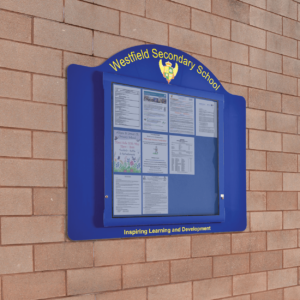 WeatherShield Contour Wall Mounted Outdoor Sign